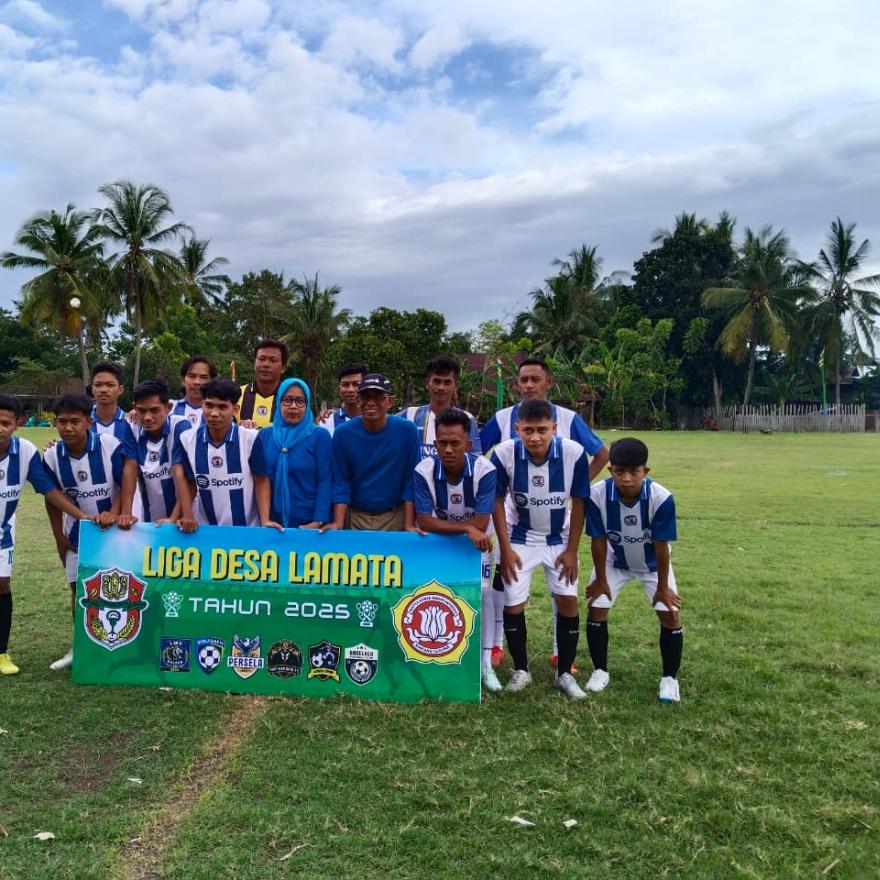 Liga Desa Antar Dusun Resmi Digelar di Desa Lamata, Dibuka Langsung oleh Kepala Desa